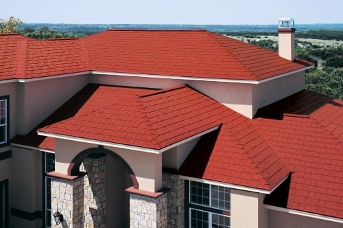 Steel Roofing with Traditional Slate Roof Look