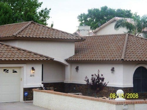 Stone Coated Metal Tile Roof Beautifies Home