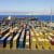 Cargo containers waiting for shipment