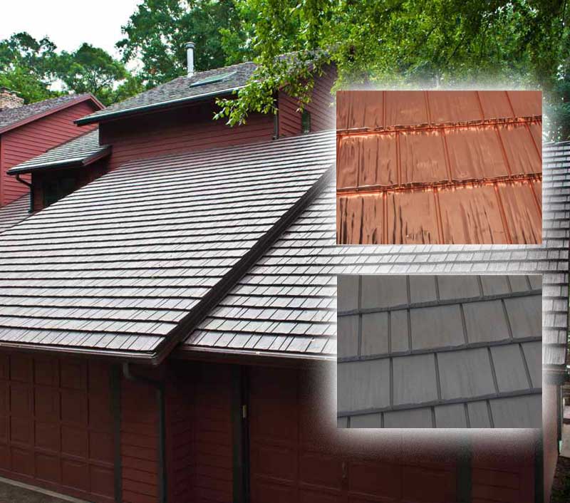 Kassel Shake Metal Shingles
